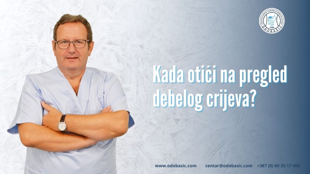 kada otići na proktološki pregled, proktolog tuzla