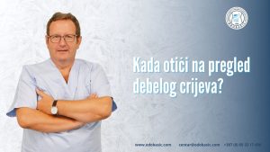 kada otići na proktološki pregled, proktolog tuzla